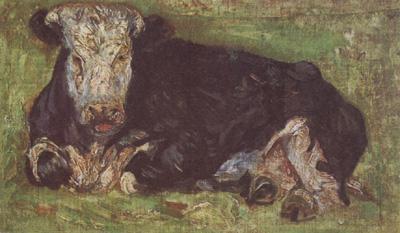 Vincent Van Gogh Lying Cow (nn04)